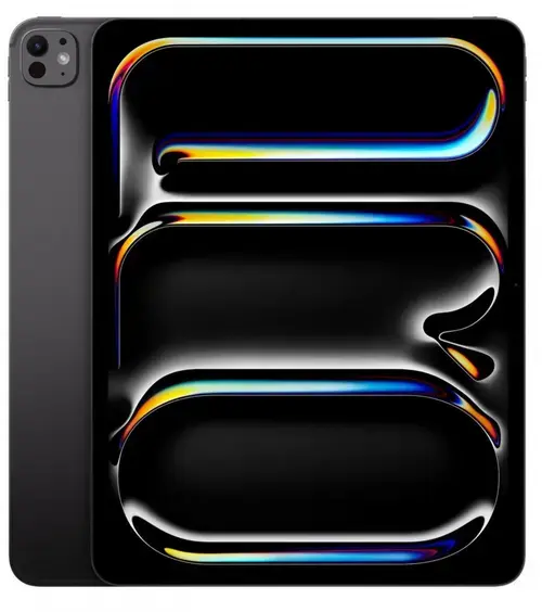 Tableta Apple iPad Pro 13 (2024), Procesor Apple M4, Ultra Retina 13inch, Nano-texture Glass, 16GB RAM, 1TB Flash, 12MP, LiDAR, Wi-Fi, Bluetooth, iPadOS (Negru)