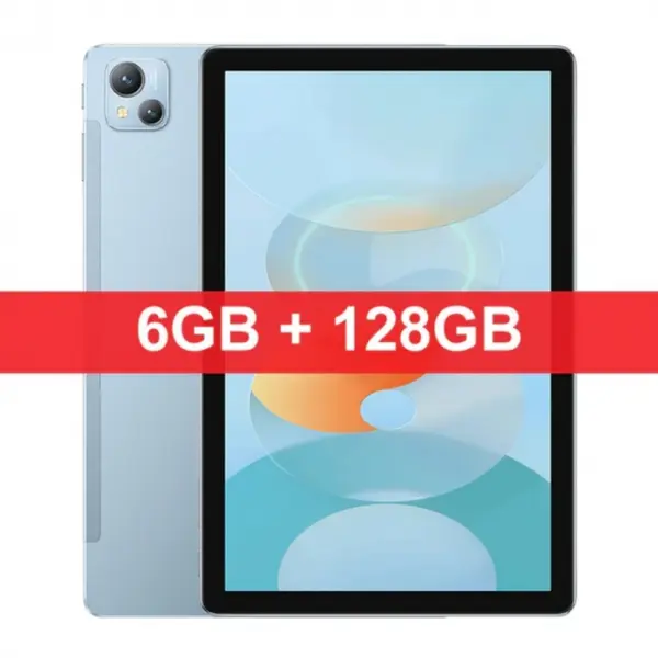 Tableta Blackview Tab 13 Albastru, 4G, IPS 10.1 FHD+, Android 12, SIMO, 10GB RAM (6GB + 4GB extensibili), 128GB ROM, Helio G85, 13MP, 7280mAh, Dual SIM