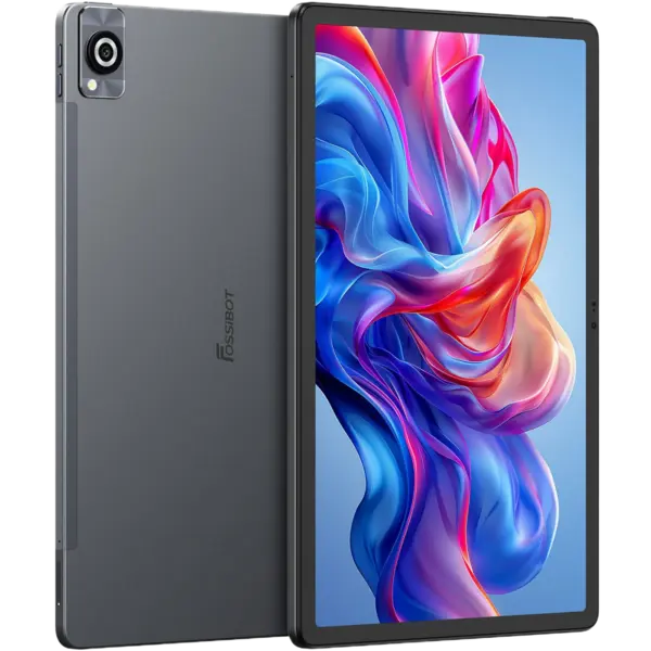 Tableta Fossibot TAB 13 Gray, 4G SIM, Wi-Fi 6, 11.5 FHD 120Hz, Helio G99, 12GB RAM+ 256GB, Camera 50MP + 8MP, GPS, 4 Difuzoare, 8000mAh, Widevine L1, Android 15