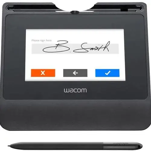 Tableta grafica pentru semnaturi Wacom Signature Pad STU-540, Sign PRO PDF inclus (Negru)