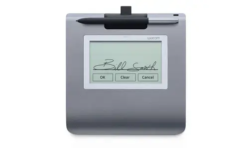 Tableta grafica pentru semnaturi Wacom STU-430-CH2, 4.5inch, Sign PRO PDF inclus (Gri)
