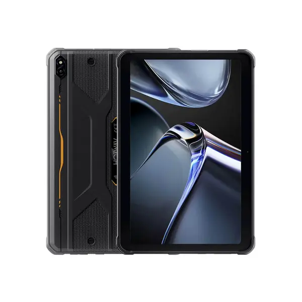 Tableta HOTWAV R10 Pro, Negru+Portocaliu, 4G, 10.1 IPS LCD, 20GB RAM (8GB + 12GB extensibili), 256GB ROM, 13MP+8MP, Android 14, T606, OTG, 10800mAh, 20W, Dual SIM