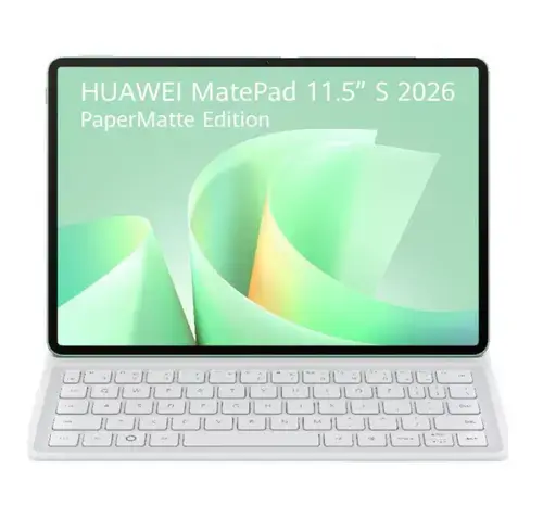 Tableta Huawei MatePad 11.5 S PaperMatte Edition 2026, Procesor HiSilicon Kirin T92C Hexa-Core, Ecran LCD 11.5inch, 12GB RAM, 256GB Flash, Wi-Fi, Bluetooth, 13MP, Harmony OS Smart Magnetic Keyboard (Verde)