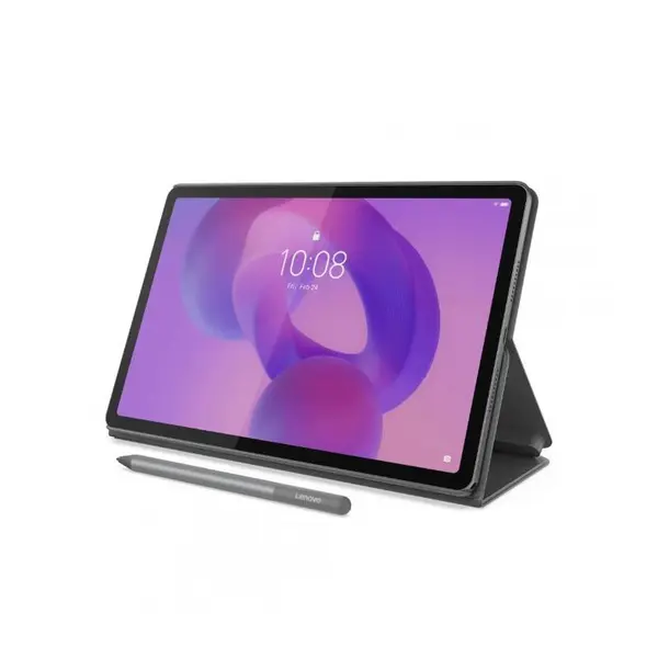 Tableta Lenovo Tab K11 TB336ZU, 11 inch Multi-touch, Cortex A76 2.4GHz Octa Core, 8GB RAM, 128GB flash, Wi-Fi, Bluetooth, GPS, 5G, Android 15, Luna Grey
