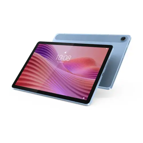 Tableta Lenovo Tab TB311FU, Procesor Mediatek Helio G85 Octa-Core 1.8GHz, Ecran TFT LCD 10.1inch, 4GB RAM, 128GB Flash, 8MP, Wi-Fi 5, Bluetooth, Android 14 + Husa Clear Case (Albastru)