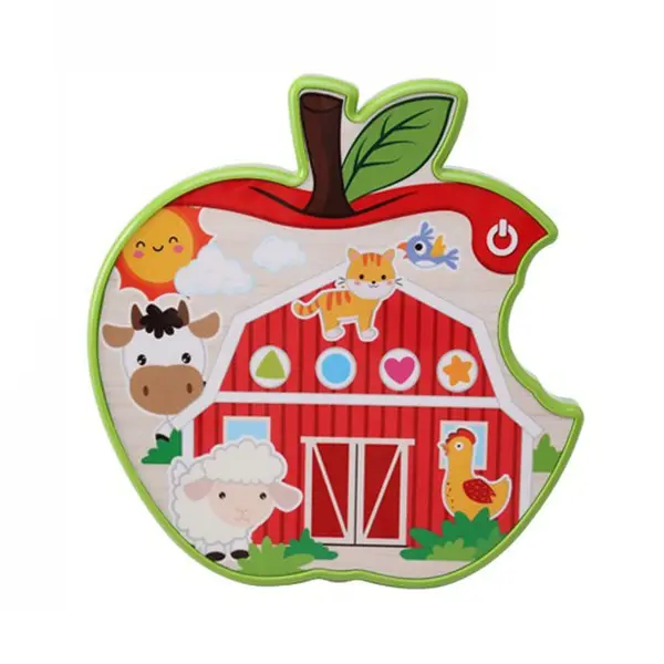 Tableta muzicala pentru bebelusi Ntoys Farm Fun Animal