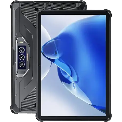 Tableta Oukitel RT7 Titan, Procesor Dimensity Mediatek MT8788 Octa-Core, Ecran IPS FHD+ 10.1inch, 8GB RAM, 256GB Flash, Waterproof IP68/IP69K, 48MP+32MP, 4G LTE, Dual SIM, Android (Negru)