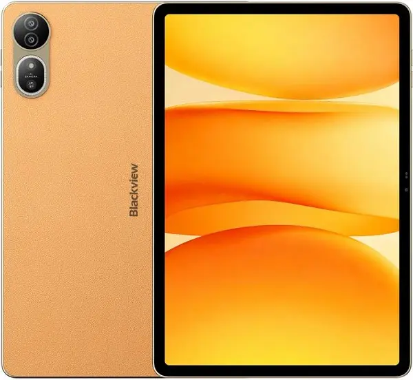 Tableta PC Blackview MEGA 12 5G, Orange, 5G, 12.2 2.4K 120Hz, 44GB RAM (12GB+32GB extensibili), 256GB ROM, Android 16, Dimensity 7200, 50MP+13MP, 10000mAh, 55W, Doke AI, Face id