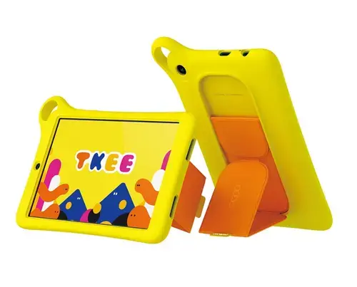 Tableta TCL TAB TKEE MID, Procesor Quad-Core MediaTek MT8766B, Ecran HD 8inch, 2GB RAM, 32GB Flash, Wi-Fi, Bluetooth, 4G LTE, Android (Galben)