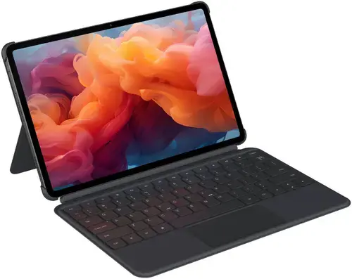 Tableta Techbite SmartBoard III 12, Procesor Mediatek G99 Octa-Core, Ecran IPS 12.1inch, LTE 8GB RAM, 128GB Flash, Camera duala 16+8MP, Wi-Fi, Bluetooth, 4G LTE, Android + Tastatura (Gri)