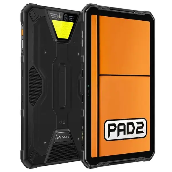 Tableta Ulefone Armor Pad 2 Negru, 4G, IPS, 11.0, ³ 2K, 16GB RAM (8GB + 8GB extensibili), 256GB ROM, NFC, Android 13, Helio G99, 18600mAh, Dual SIM