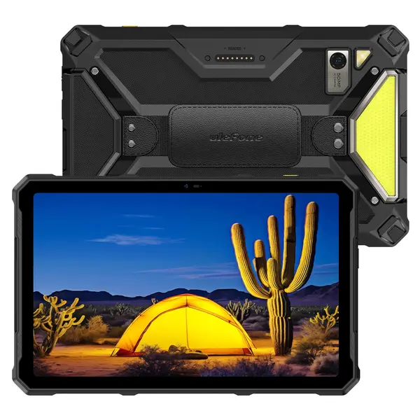Tableta Ulefone Armor Pad 4 Ultra, Black, 5G, 10.36 FHD+, Android 14, 16GB RAM (8GB + 8GB extensibili), 256GB ROM, 50MP, 11800mAh, Dual SIM
