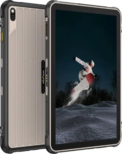 Tableta Ulefone RugKing Pad 2 Pro Gri, 4G, 10.1, ³ HD+ 90Hz, 16GB RAM (8GB+8GB extensibili), 128GB, Extindere pana la 2TB, Camera 48MP+8MP, Android 16, Unisoc T7250, Baterie 10200mAh, Dual SIM