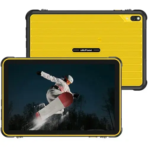 Tableta Ulefone RugKing Pad 2 Pro, Procesor Unisoc T7250, Ecran HD+ 90Hz 10.1inch, 8GB RAM, 128GB Flash, 48MP, GPS, 4G, NFC, Android (Galben)