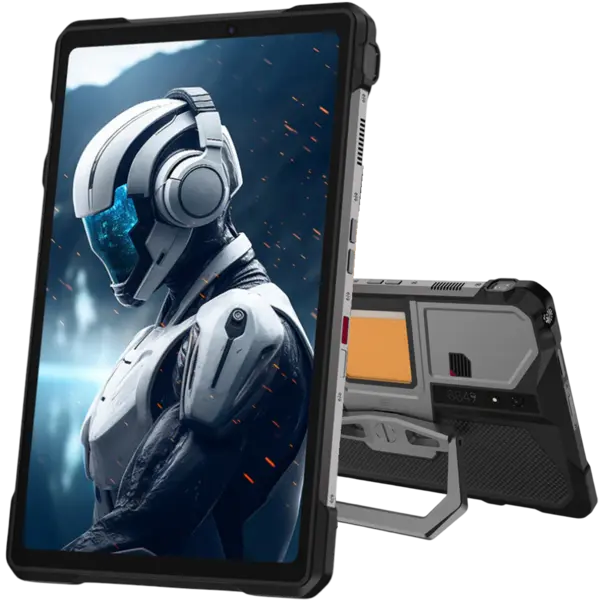 Tableta Unihertz TANK Pad E, 4G, Dual SIM, 10.95 120Hz, Helio G99, 12GB RAM, 512GB, NFC, Video Proiector 100Lm, GNSS, 21200mAh, Android 14