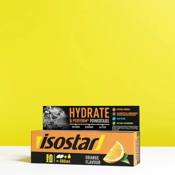 Tablete Băutură Izotonică Powertabs Portocale 10x12g
