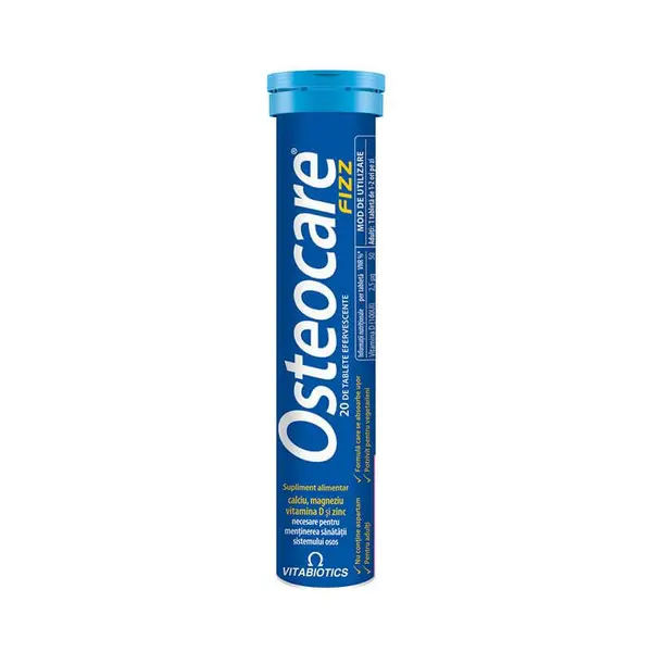 Tablete efervescente OsteoCare Fizz | 20 de tablete