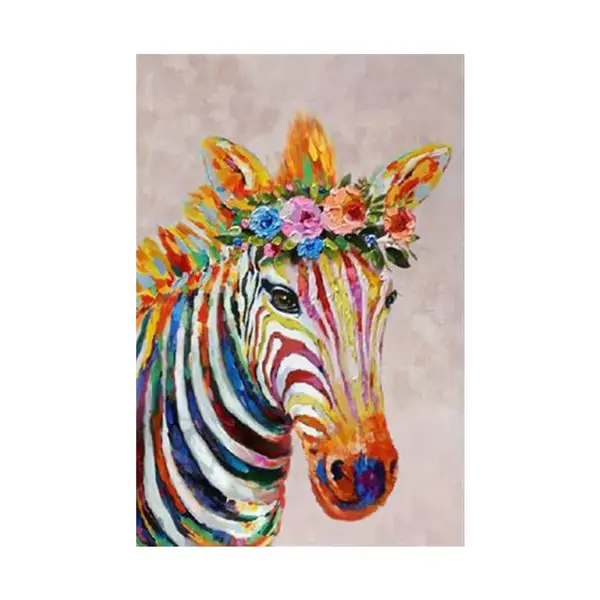 Tablou CAPENO ZEBRA B 80 x 120 CM - Default Title