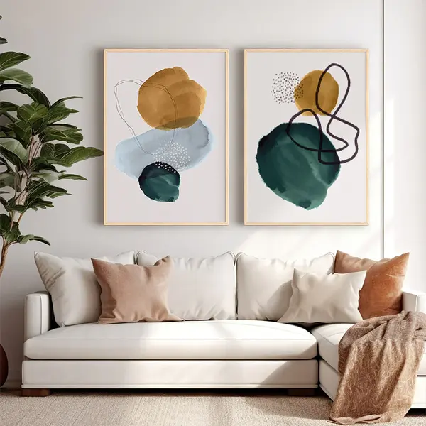 Tablou Cerzen, Multicolor, 33x48 cm