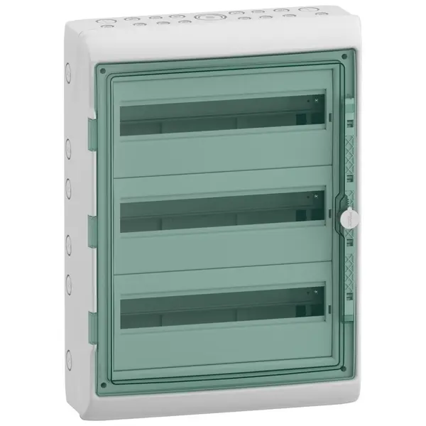 Tablou electric aparent Kaedra, Ip 65, 3 X 18 Module, Usa Transparenta, Schneider, 13986