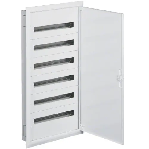 Tablou electric incastrat 144 module (6x24), usa opaca Hager FW624F