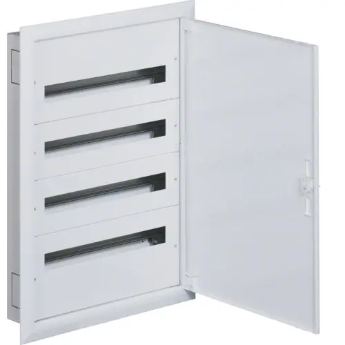 Tablou electric incastrat 96 module (4x24), usa opaca Hager FW424F