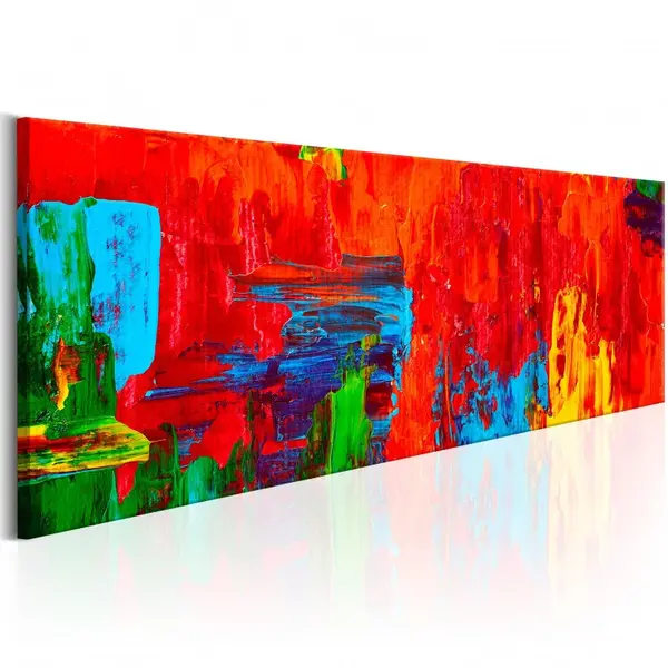 Tablou - Fiery Fantasy 135x45 cm