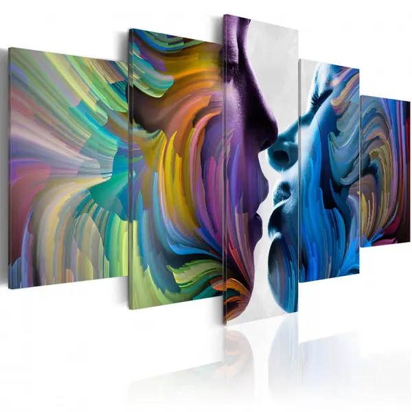 Tablou - Kiss of Colours 100x50 cm