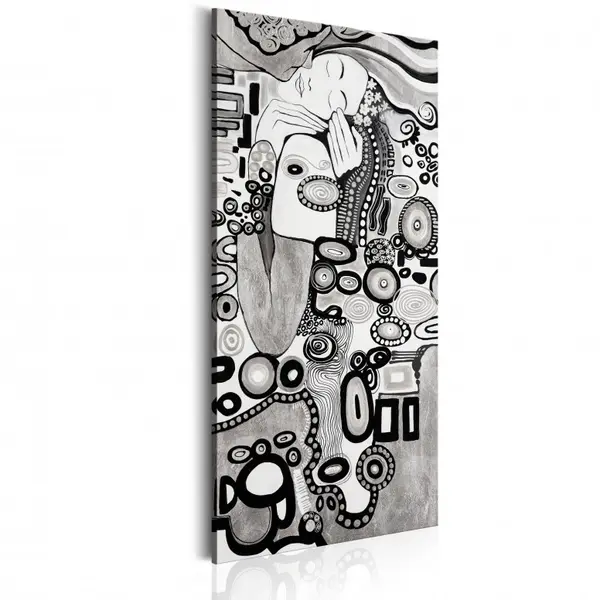 Tablou - Silver Love 60x120 cm