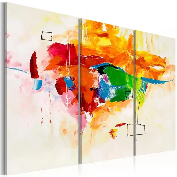 Tablou - The parrot 90x60 cm