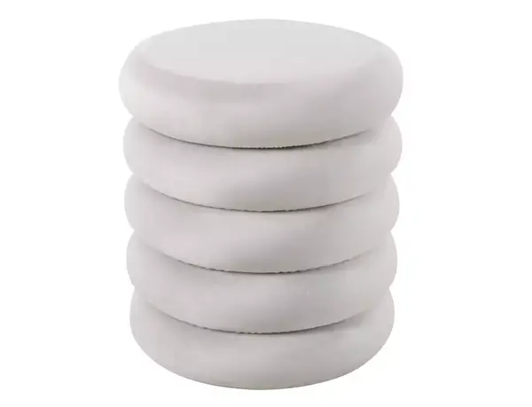 Taburet CALVON Ø40 CM - Beige