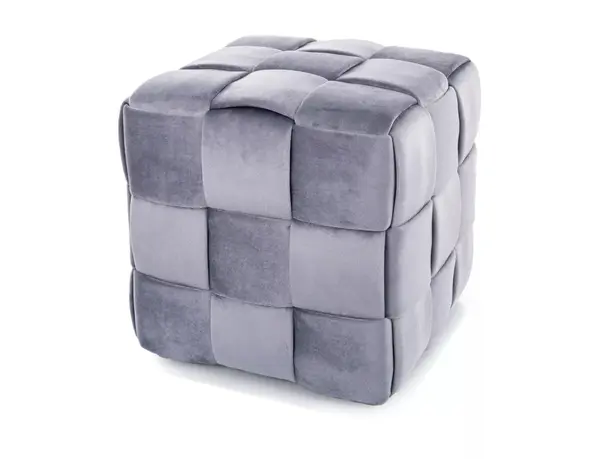 Taburet Casel velvet gri Tap.252