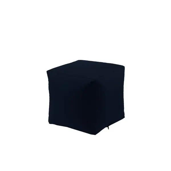 Taburet Cub, Material Impermeabil - Bleumarin