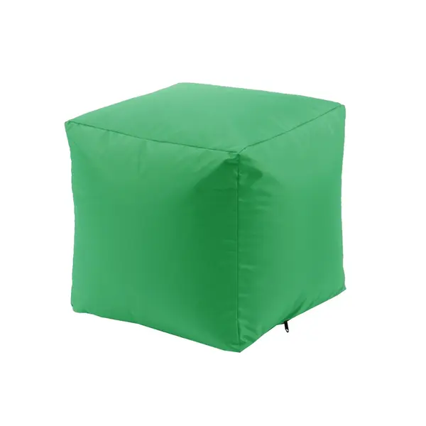 Taburet Cub Pufrelax, Material Impermeabil - Green Apple