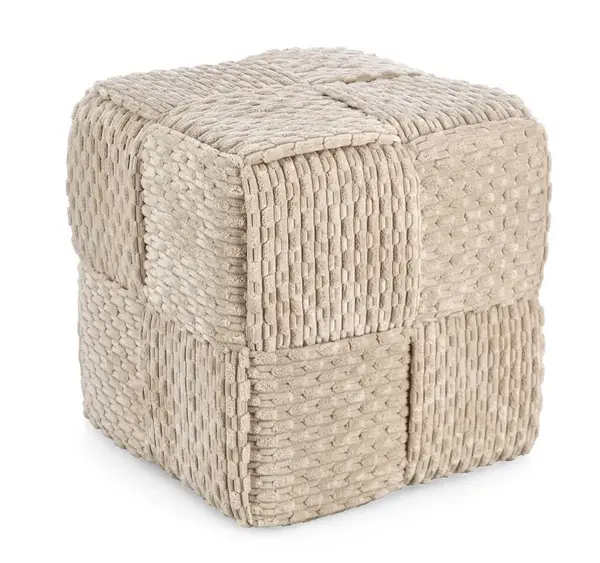 Taburet DADO 40 CM - Beige