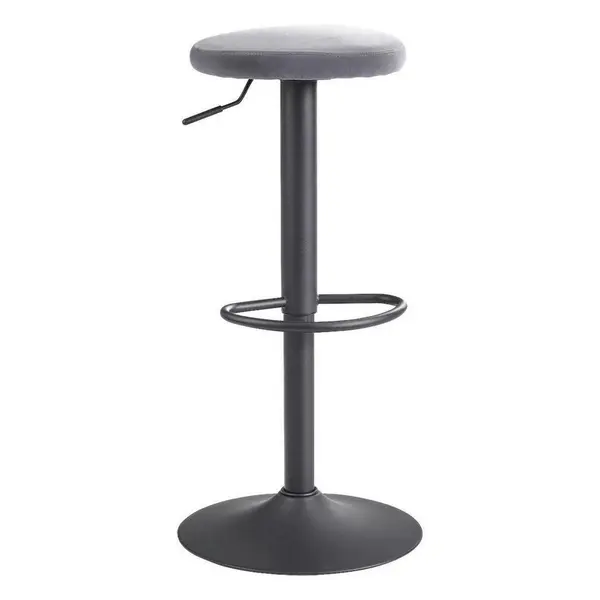 Taburet De Bar din textil, gri