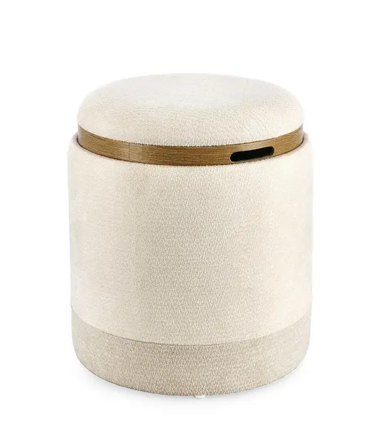 Taburet DEVA Ø39 CM - Grey