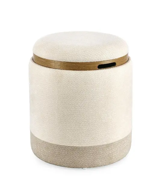 Taburet DEVA Ø39 CM - Gri inchis