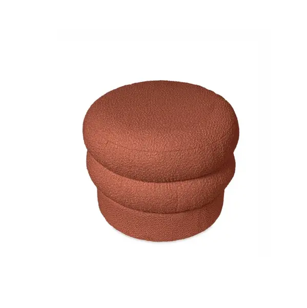 Taburet ELITA Ø55 CM - Caramiziu