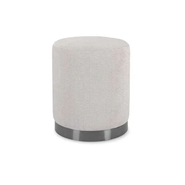 Taburet ERNESTINE Ø35 CM - Grey