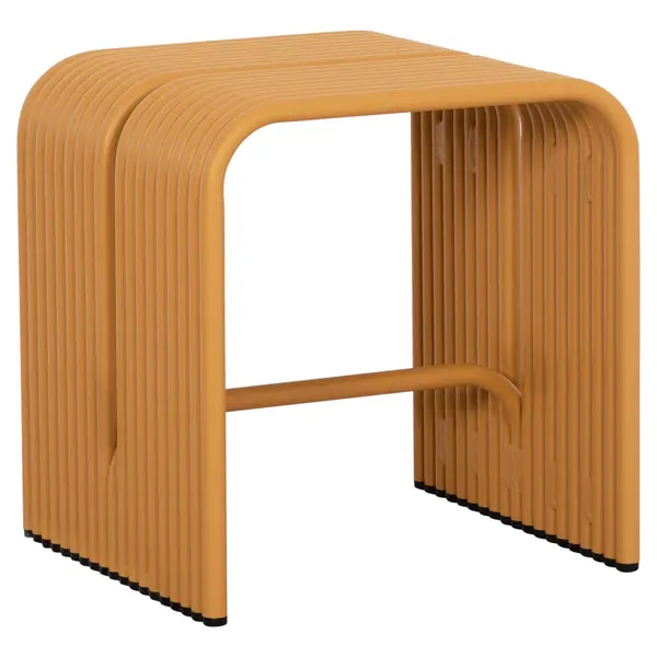 Taburet ERONI 40x38 CM - Galben