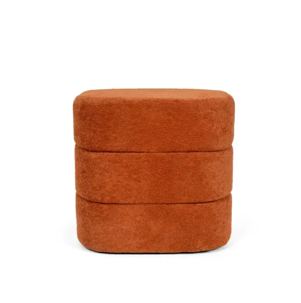 Taburet GARON Ø43 CM - Orange