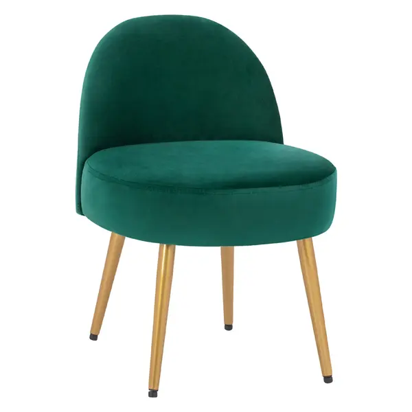 Taburet HALDEN GOLD LEGS - Verde