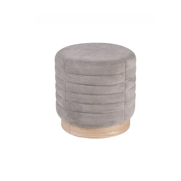 Taburet MARUO POUF Ø40 CM - Grey