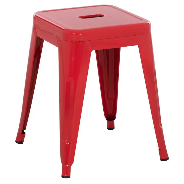 Taburet PARISIAN 37 CM - Rosu