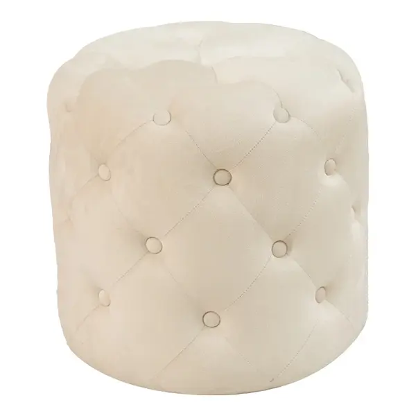 Taburet puf Seval Pako World Crem 49x49x47 cm