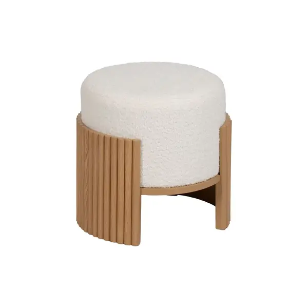Taburet PUKA 43 X 43 X 41 CM - Natur