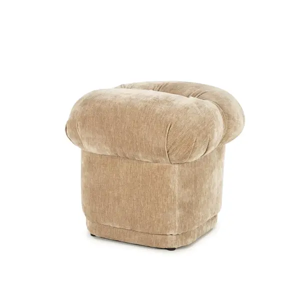 Taburet RENOVO 48 x 45 CM - Beige