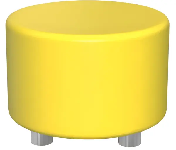 Taburet RFG - Circle, galben