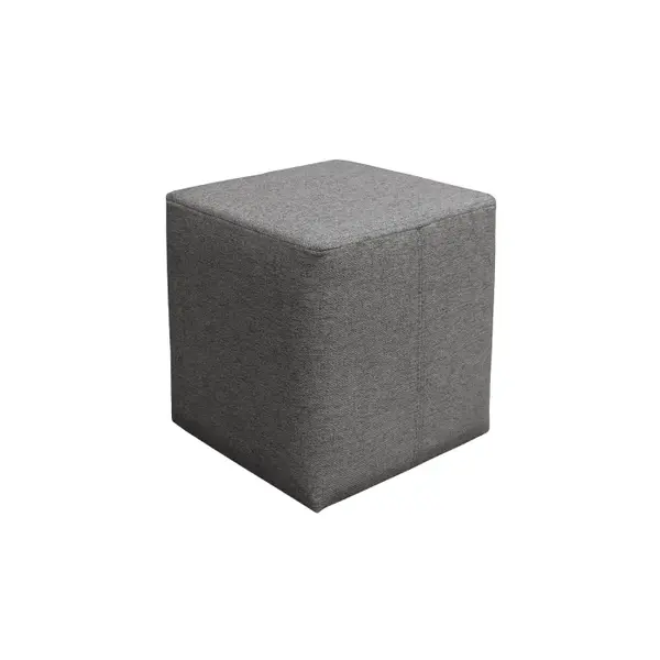 Taburet ROKA, gri deschis, 35x35x38 cm